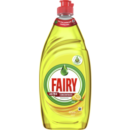Photo of Fairy Ultra Concentrate Lemon Dishwashing Liquid 495ml