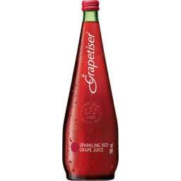 Photo of Grapetiser Sparkling Juice Red Grape Glass Bottle