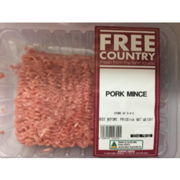 Photo of F/Country Pork Mince Rw