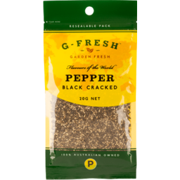 Photo of Gfresh Pepper Cracked 20g
