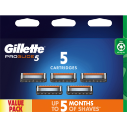 Photo of Gillette Fusion Proglide Manual Blade Refills, Men's, 5 Count