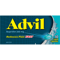 Photo of Advil Ibuprofen Liquid Capsules 10 Pack
