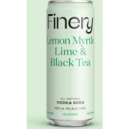 Photo of Finery Lemon Myrtle Lime & Black Tea 0% 250ml