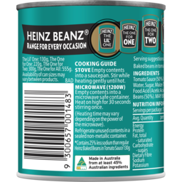 Photo of Heinz Baked Beans Salt Reduced 130gm