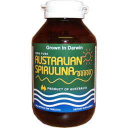 Photo of Australian Spirulina - Spirulina - 100 Tablets -