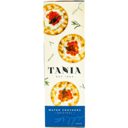 Photo of Tania Water Crackers 125gm
