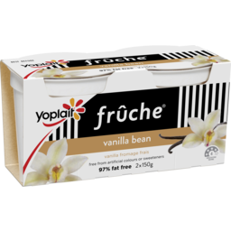 Photo of Yoplait Fruche Dairy Dessert  Vanilla Bean 2x150g