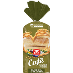 Photo of Tip Top Café English Muffins Olive Oil & Sea Salt 6 Pack