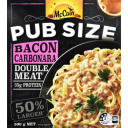 Photo of McCain Pub Size Bacon Carbonara