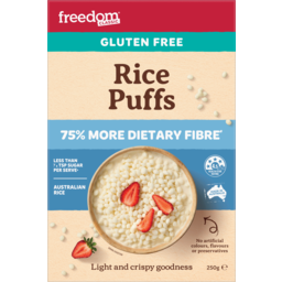 Photo of Freedom Foods Rice Puffs Gluten Free 250g