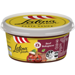 Photo of Latina Sauce Beef Bolognese (425g)