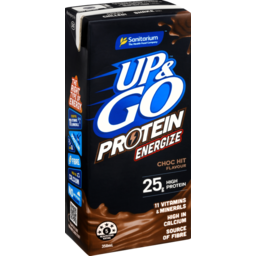 Photo of Sanitarium Up & Go Protein Energize Liquid Breakfast Chocolate 350ml