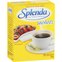 Photo of Splenda Low Calorie Sweetner 50 Sachets