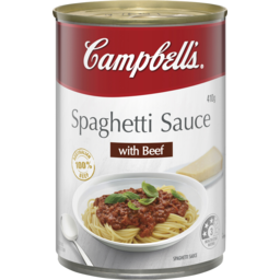 Photo of Campbells Spaghetti Sauce With Beef 410g