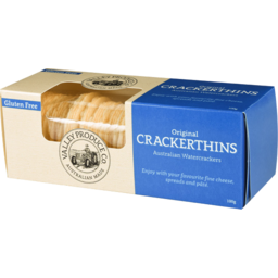 Photo of Yarra Valley Cracker Thins Plain Gluten Free 100gm