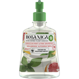 Photo of Air Wick Botanica Automatic Spray Refill Moroccan Mint & Pink Grapefruit  224ml