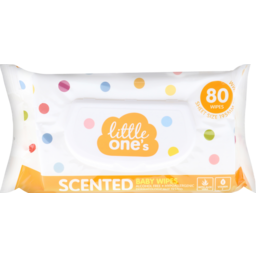 Photo of Little One's Scented Baby Wipes 80 Pack
