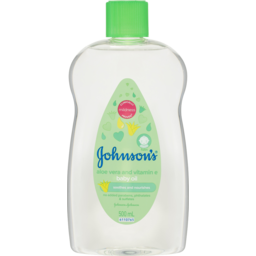 Photo of Johnson & Johnson Johnson's Baby Oil Aloe Vera & Vitamin E 500ml