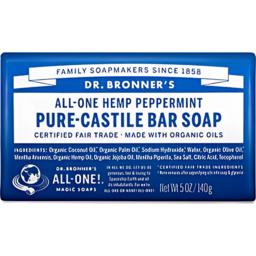 Photo of Dr. Bronner's Pure-Castile Bar Soap Peppermint