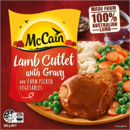 Photo of Mccain Lamb Cutlet With Gravy And Farm Picked Vegetables 320g