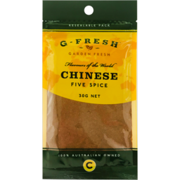 Photo of G Fresh Chinese Five Spice 30g