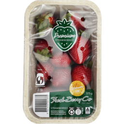 Photo of Sustainable Farms Strawberries 375gm