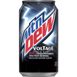 Photo of Mtn Dew Voltage Soda Rasperry Citrus Ginseng 12 Fl Oz Can