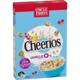 Photo of Uncle Tobys Cheerios Low Sugar Breakfast Cereal Vanilla