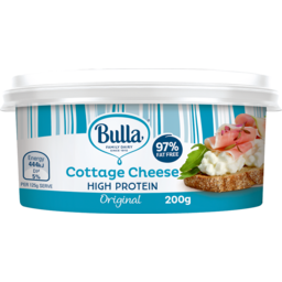 Photo of Bulla Cottage Cheese Low Fat Original 200g