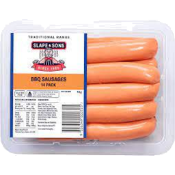 Photo of Slape Sausages BBQ 1kg