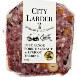 Photo of City Larder Free Range Pork, Hazelnut & Apricot Terrine 150g