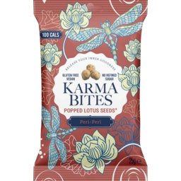 Photo of Karma Bites Popped Lotus Seeds Peri-Peri 25g