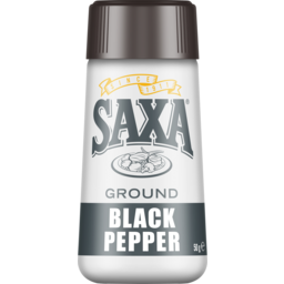 Photo of Saxa Pepper Ground Black Pepper 50g
