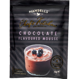 Photo of Hansells Chefs Kitchen Chocolate Mousse Dessert Mix 70g