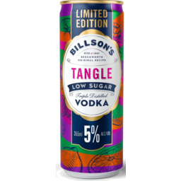 Photo of Billson's Vodka Low Sugar Tangle Can