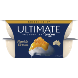 Photo of Danone Ultimate Golden Honey Yoghurt 4x115g