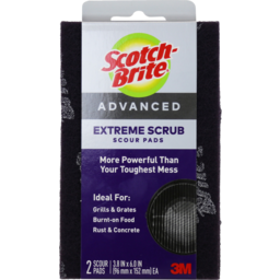 Photo of Scotchbrite Advanced Extreme Scrub Scour Pads 2 Pack