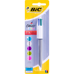 Photo of Bic 4 Colour Shine Ballpoint Pen