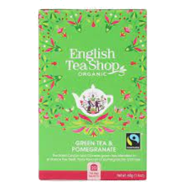 Photo of English Tea Shop Organic Green Pomegrante 20pk