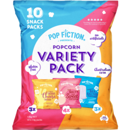 Photo of Pop Fiction Variety Pack Popcorn 10x13g 130g