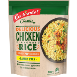 Photo of Continental Classics Chicken Rice Family Pack 190g Serves 4 190g