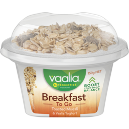 Photo of Vaalia Yogurt Breakfast To Go Toasted Muesli 150g
