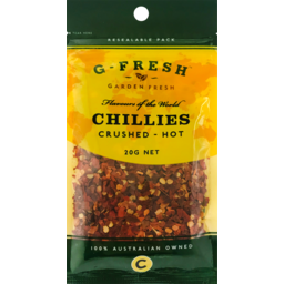 Photo of G Fresh Chillies Crushed Hot