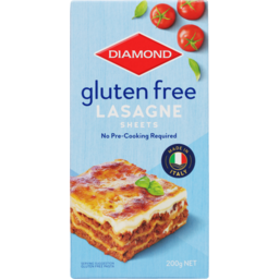 Photo of Diamond Pasta Gluten Free Lasagne 200g