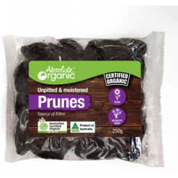 Photo of Dried Fruit - Prunes Unpitted Absolute Organic