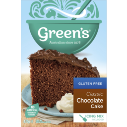 Photo of Greens Gluten Free Classic Chocolate Cake Mix