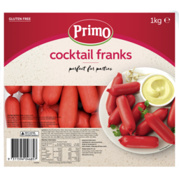 Photo of Primo Cocktail Franks 1kg