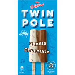 Photo of Peters Original Twin Pole Vanilla Chocolate 8 Pack 590ml