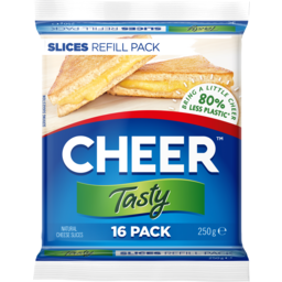 Photo of Cheer Cheese Tasty Slices Refil
