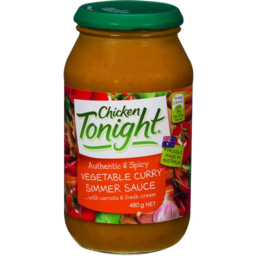 Photo of Chicken Tonight Vegetable Curry Simmer Sauce 480g